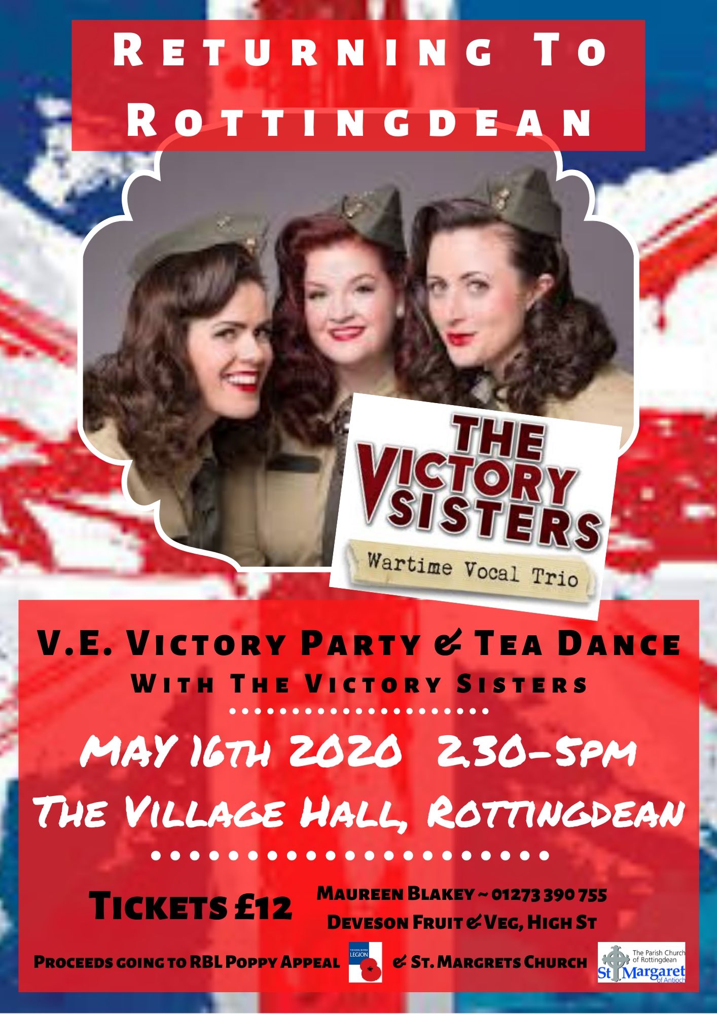 Rottingdean Tea Dance Poster